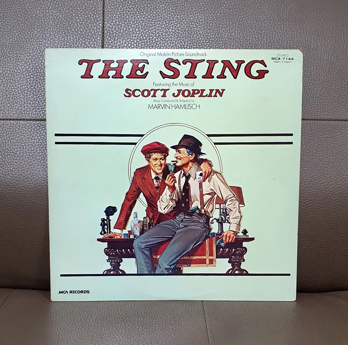 LP ㅡ THE STING  / OST 수입 명반